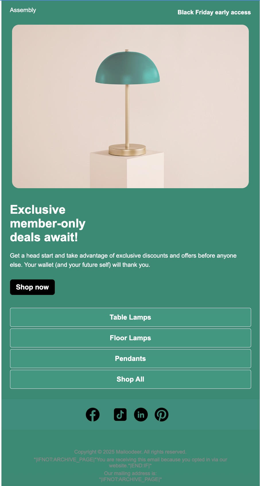 Shop Black Friday sale