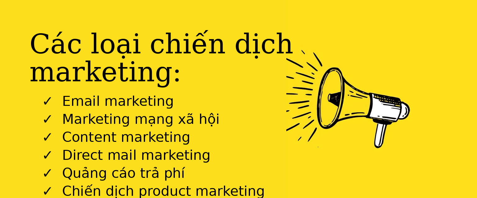 Minh hoạ chiến dịch marketing đo lường được